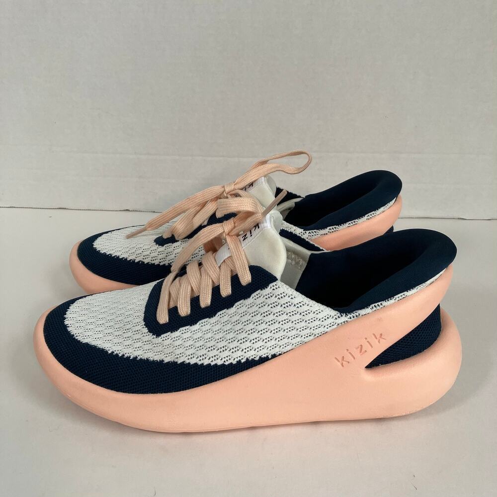 Kizik Roamer Womens 7.5 Hands Free Step in Slip On Shoes Chunky Sneakers Bahama